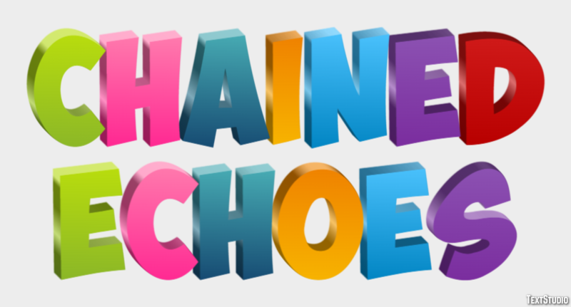 Chained Echoes Text Effect