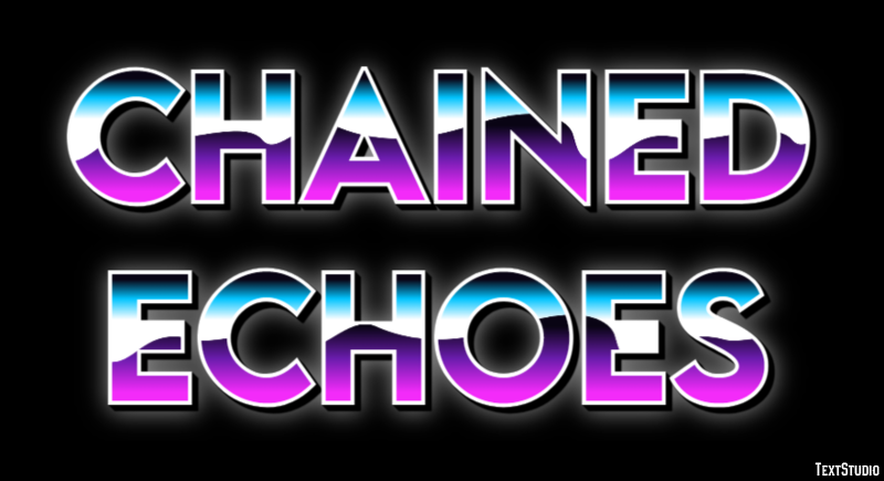 Chained Echoes Text Effect