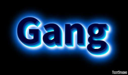 Gang Texteffekt
