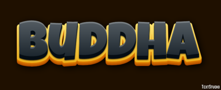 Buddha Effetto testo