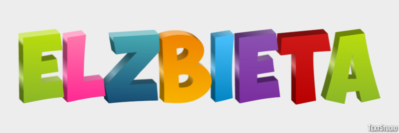 Elżbieta Efekt tekstowy