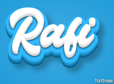 Rafi Text Effect