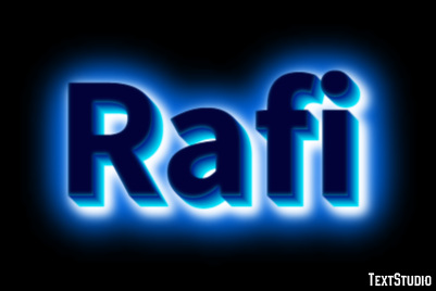 Rafi Text Effect