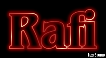 Rafi Text Effect
