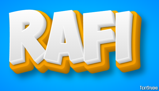 Rafi Text Effect