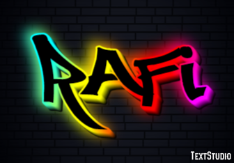 Rafi Text Effect