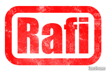 Rafi Text effect
