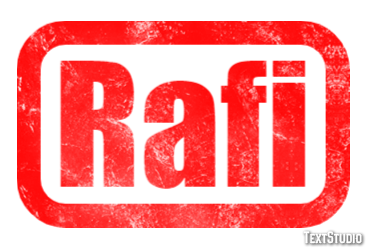 Rafi Text Effect