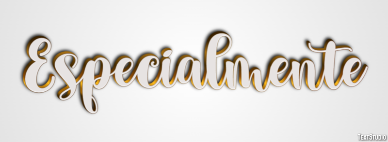 Especialmente Effetto testo