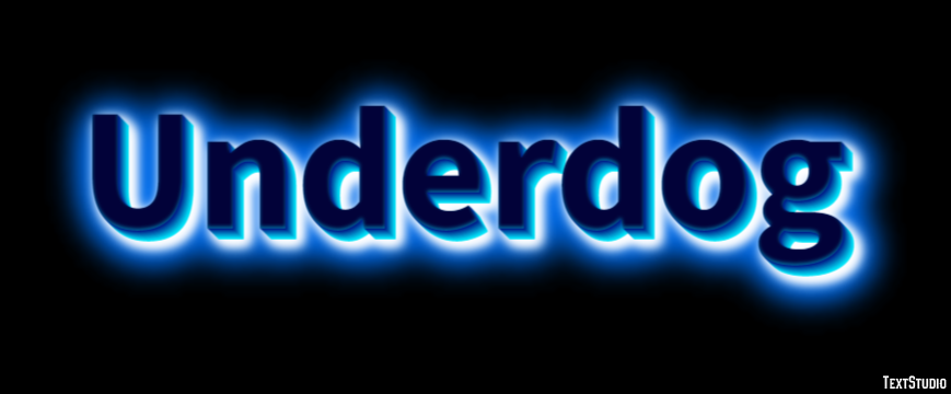 Underdog Efecto de Texto
