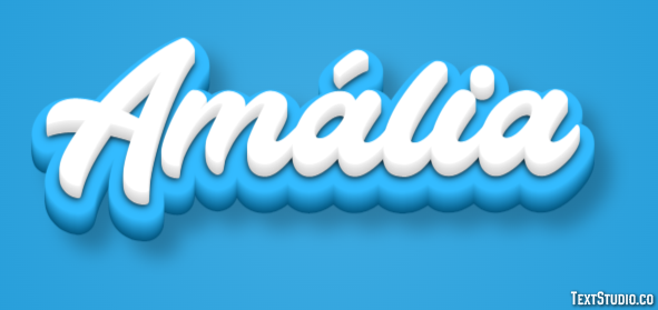 Amália Text Effect