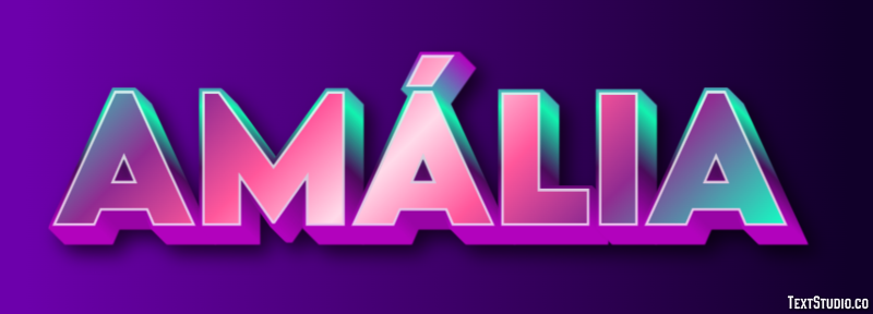 Amália Text Effect