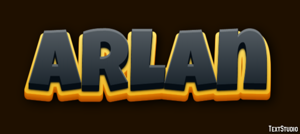 Arlan Text Effect