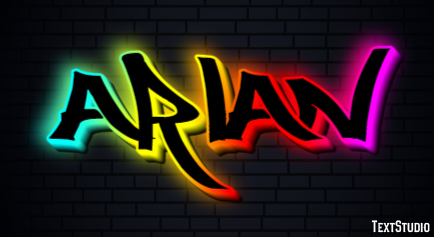 Arlan Text Effect