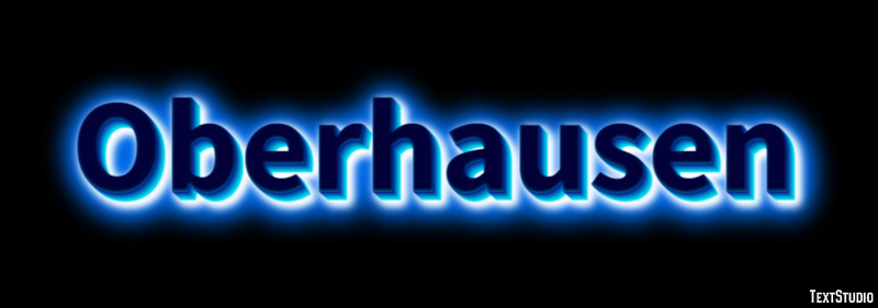 Oberhausen Efekt tekstowy