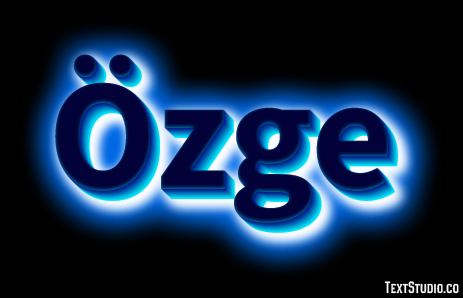 Özge Text Effect