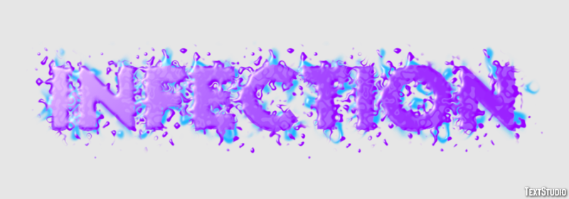 Infection Text Effect