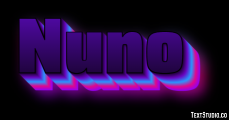 Nuno Text Effect