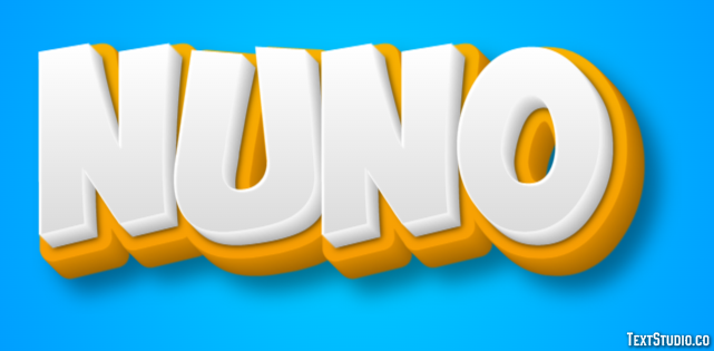 Nuno Text Effect