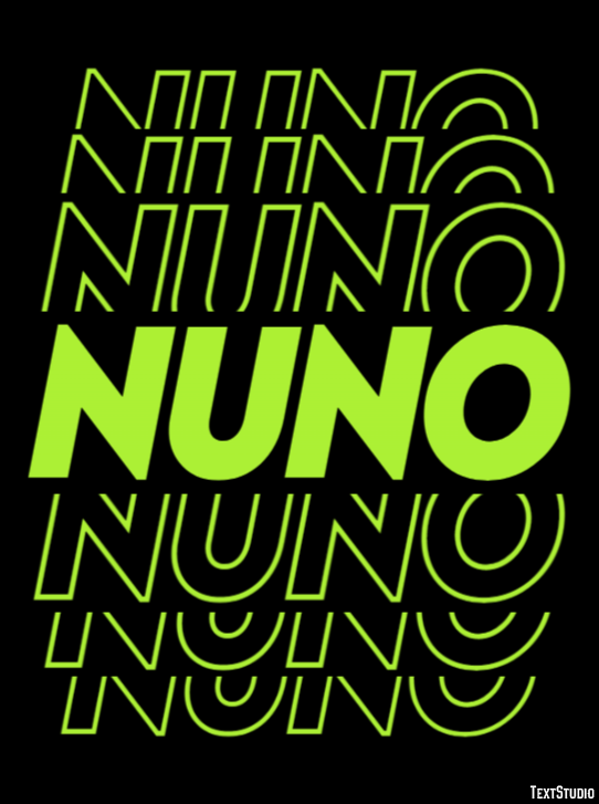 Nuno Text Effect