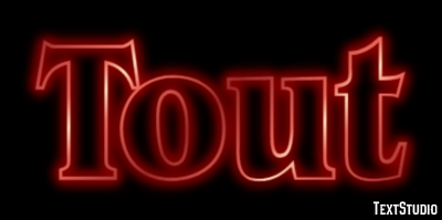 Tout Text Effect