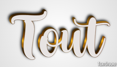 Tout Text effect