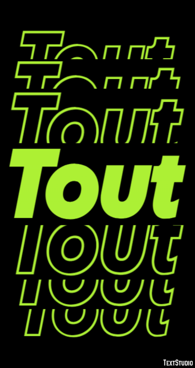 Tout Text Effect