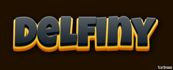 Delfiny Efekt tekstowy
