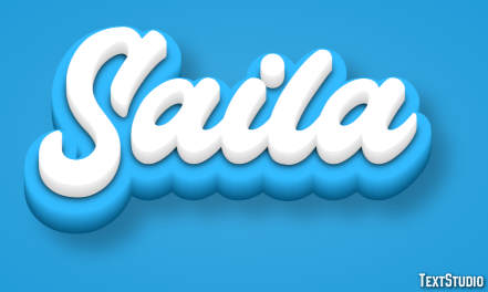 Saila Text effect