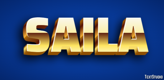 Saila Text effect