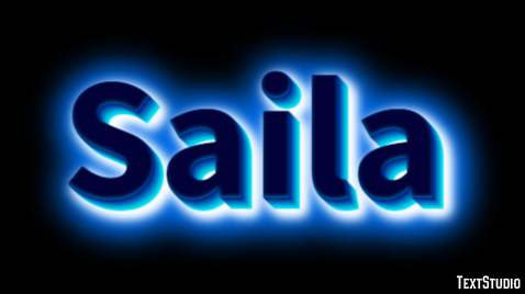 Saila Text effect