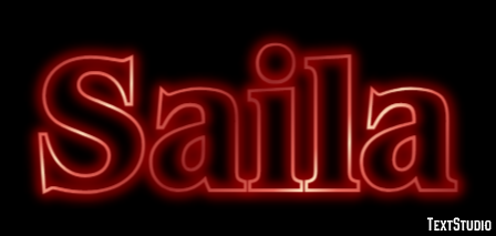 Saila Text effect