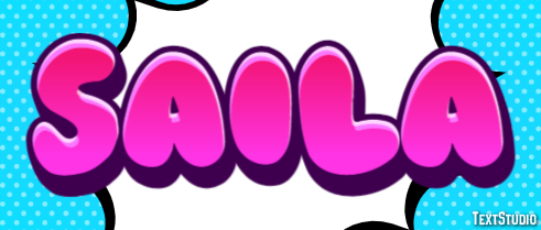 Saila Text effect