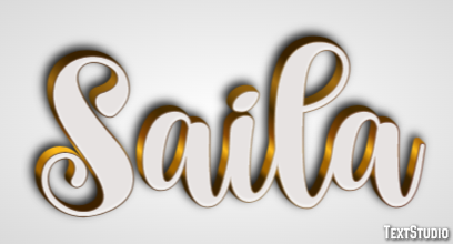 Saila Text effect