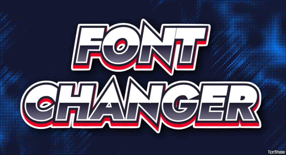 Font Changer Effetto testo