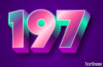 197 Text Effect