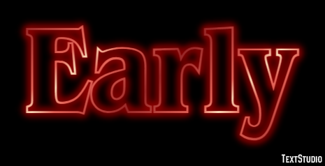 Early Text Effect
