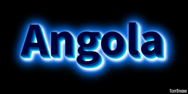 Angola Effetto testo