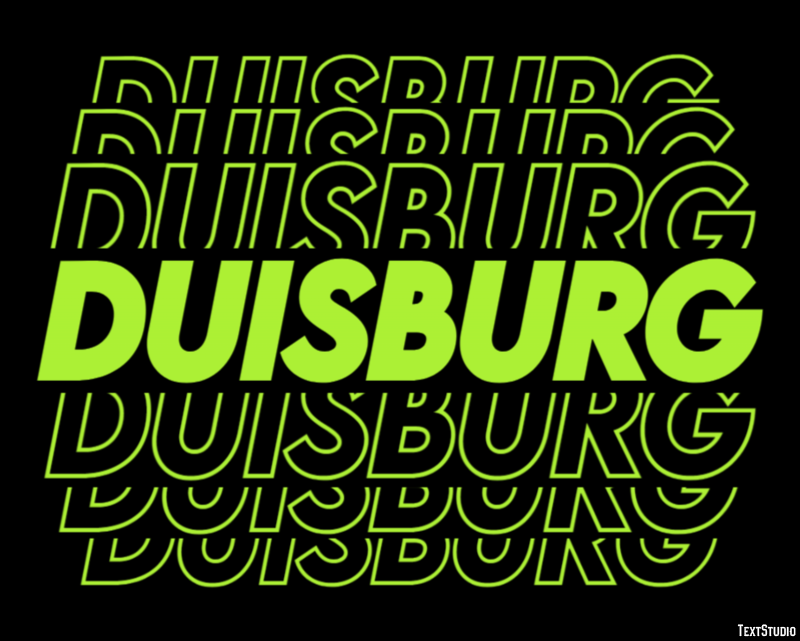 Duisburg Effetto testo
