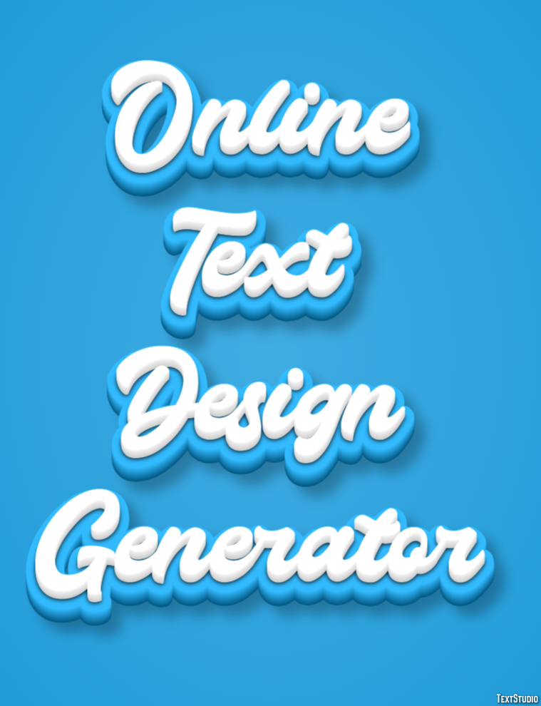 Online Text Design Generator Efekt tekstowy