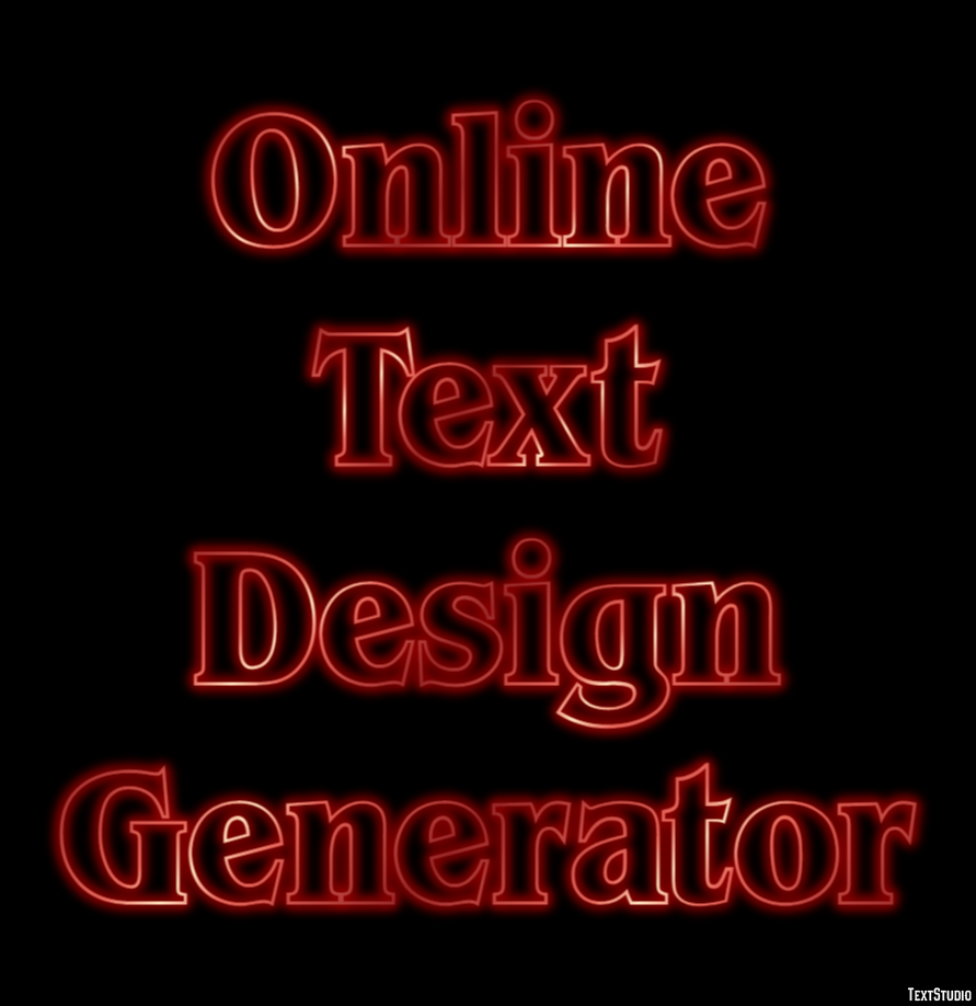 Online Text Design Generator Efekt tekstowy