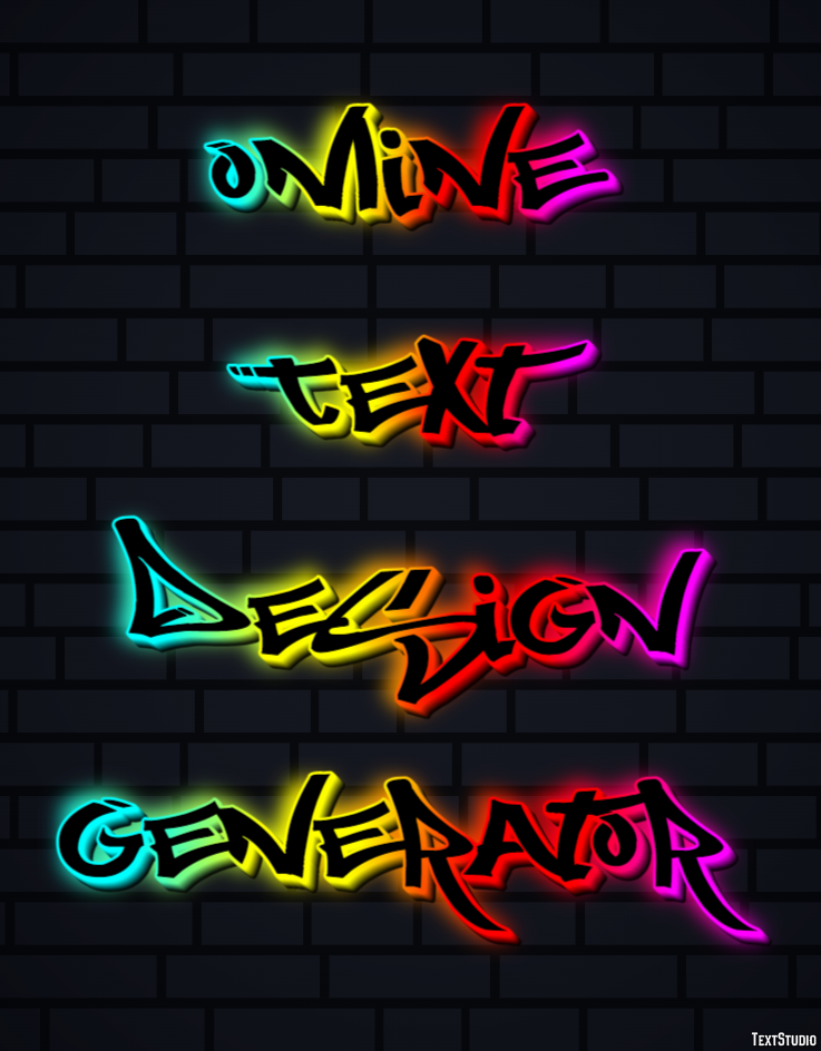 Online Text Design Generator テキスト効果