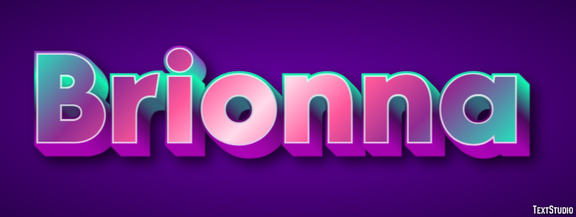 Brionna Text Effect