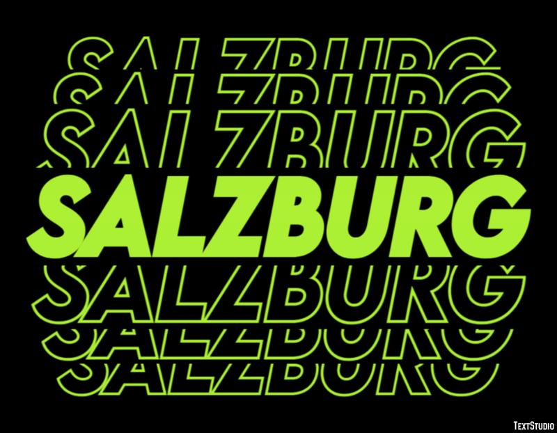 Salzburg Efekt tekstowy