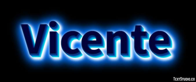 Vicente Text Effect
