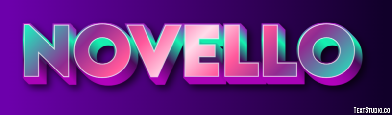 Novello Efekt tekstowy