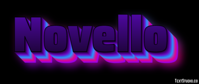 Novello Efekt tekstowy