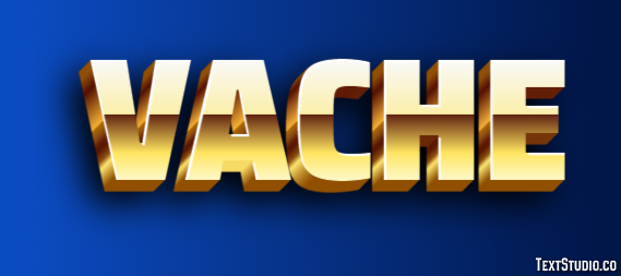 Vache Effet de Texte