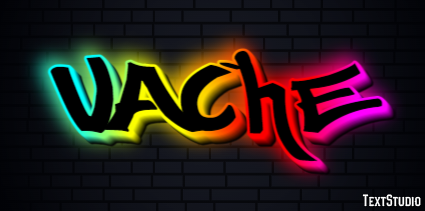 Vache Effet de Texte