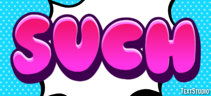 Such Text effect